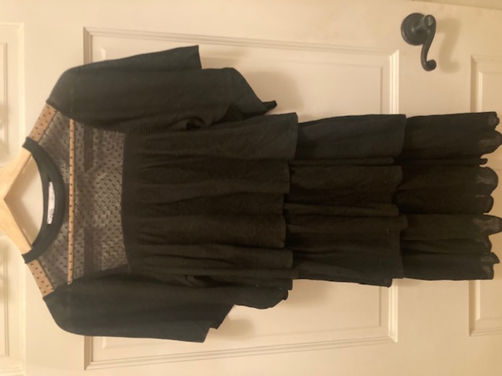 Zara ruffled dress